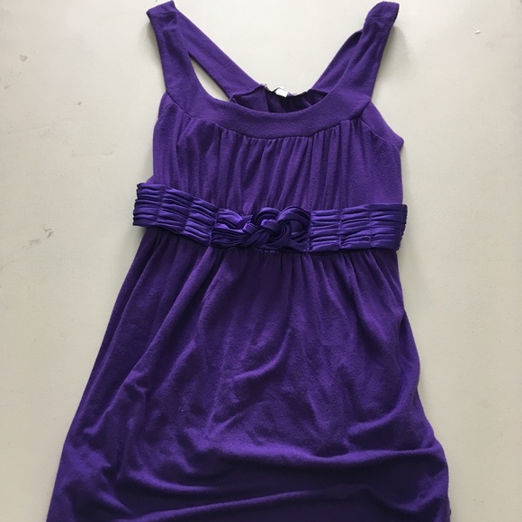 CLEARANCE!!! Moa Moa Sexy Purple Belted Top - Picture 5 of 6